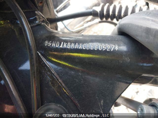 2012 Harley-Davidson Flhx Street Glide VIN: 5HD1KBMAXCB660527 Lot: 12407233