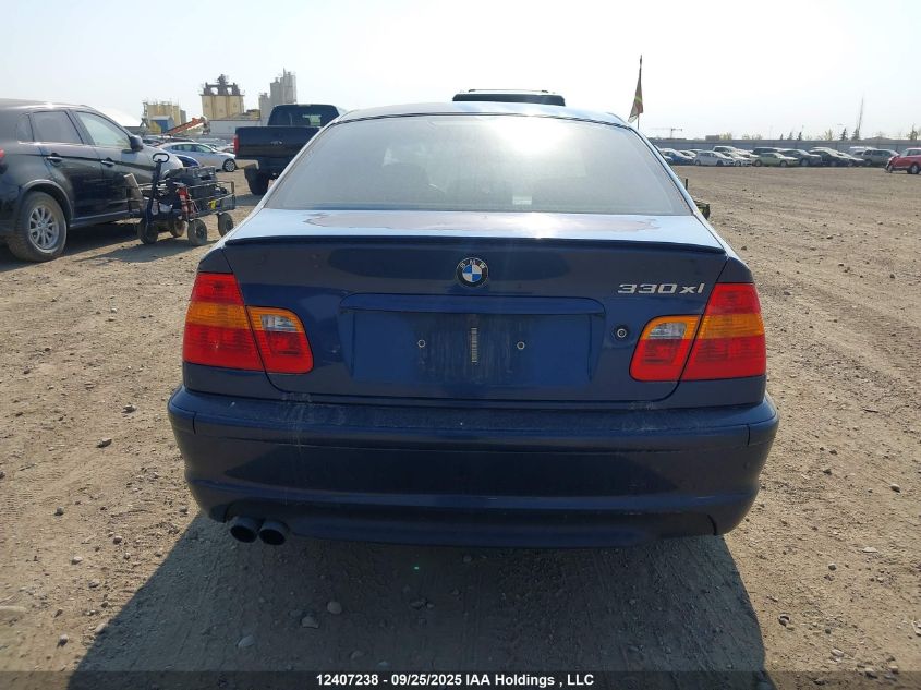 2004 BMW 330 Xi VIN: WBAEW53484PG10564 Lot: 12407238