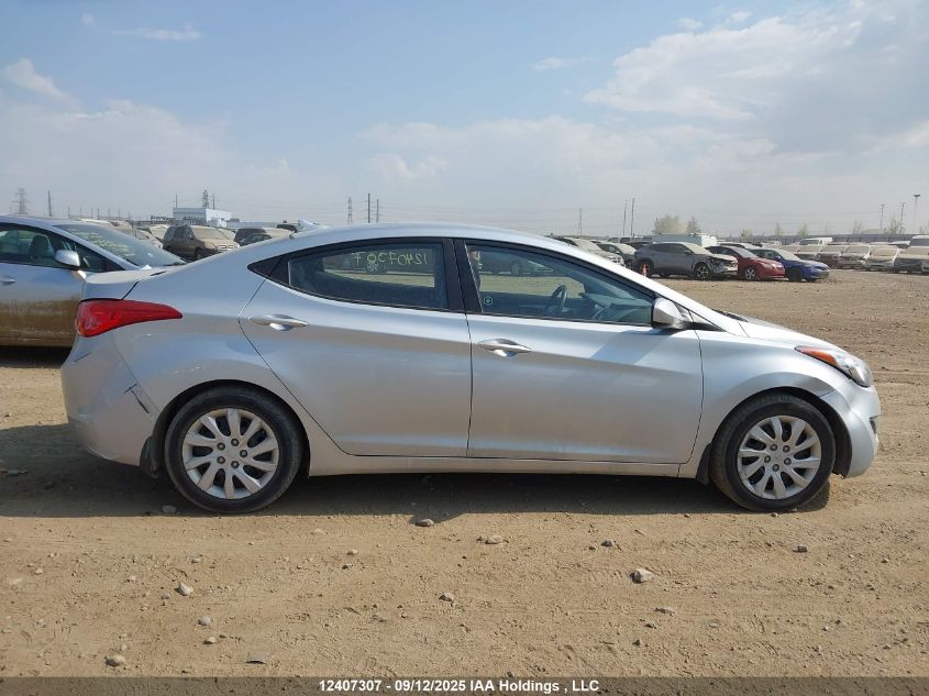 2013 Hyundai Elantra Gls/Limited VIN: 5NPDH4AE3DH391536 Lot: 12407307