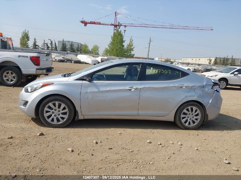 2013 Hyundai Elantra Gls/Limited VIN: 5NPDH4AE3DH391536 Lot: 12407307