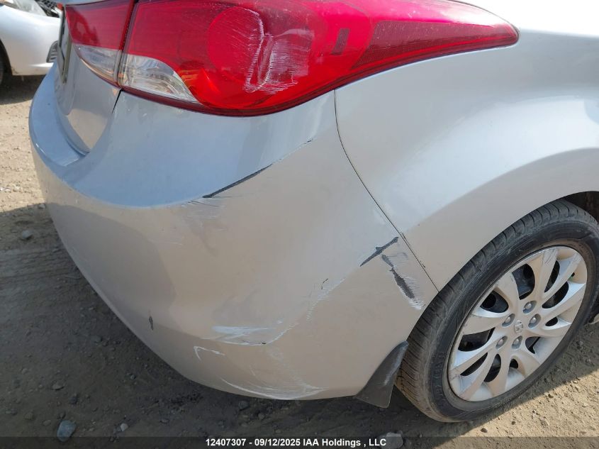 2013 Hyundai Elantra Gls/Limited VIN: 5NPDH4AE3DH391536 Lot: 12407307