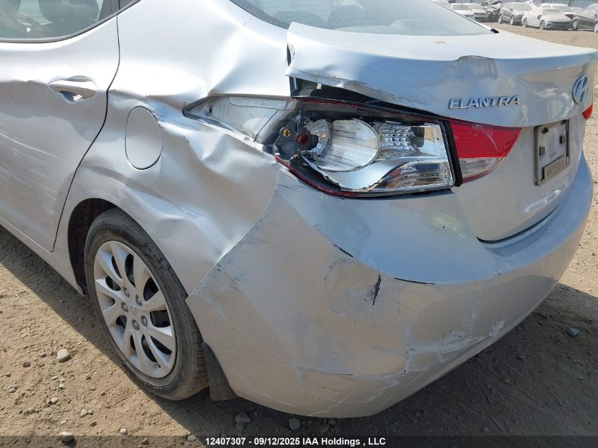 2013 Hyundai Elantra Gls/Limited VIN: 5NPDH4AE3DH391536 Lot: 12407307