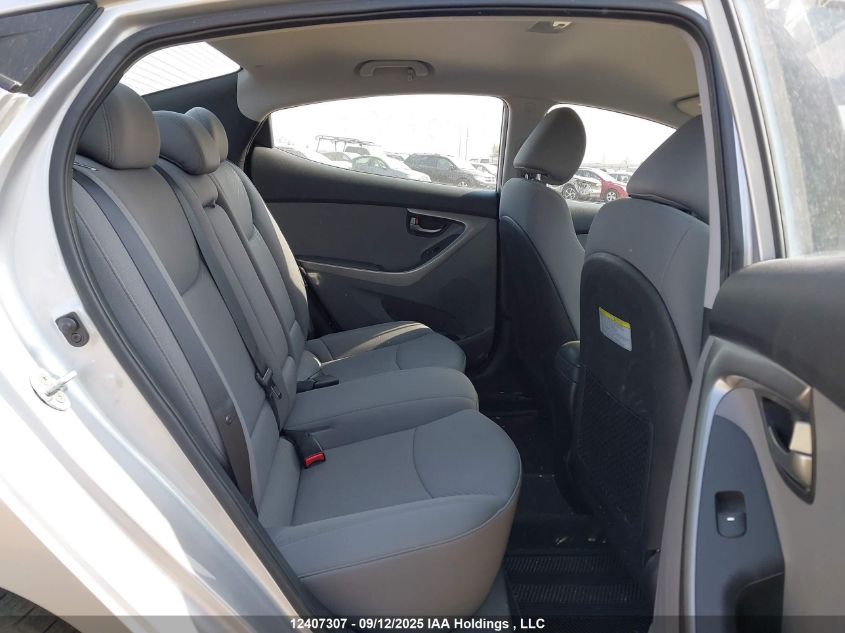 2013 Hyundai Elantra Gls/Limited VIN: 5NPDH4AE3DH391536 Lot: 12407307