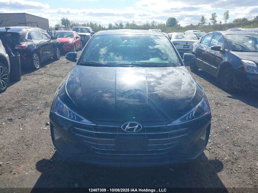 2020 Hyundai Elantra Luxury VIN: KMHD84LF0LU029119 Lot: 12407309