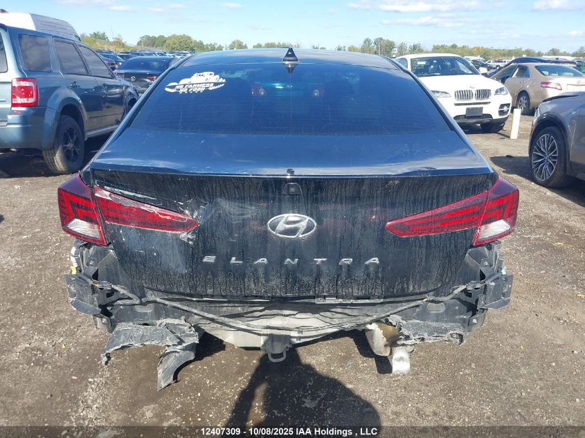 2020 Hyundai Elantra Luxury VIN: KMHD84LF0LU029119 Lot: 12407309