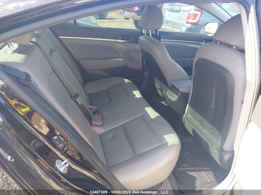 2020 Hyundai Elantra Luxury VIN: KMHD84LF0LU029119 Lot: 12407309