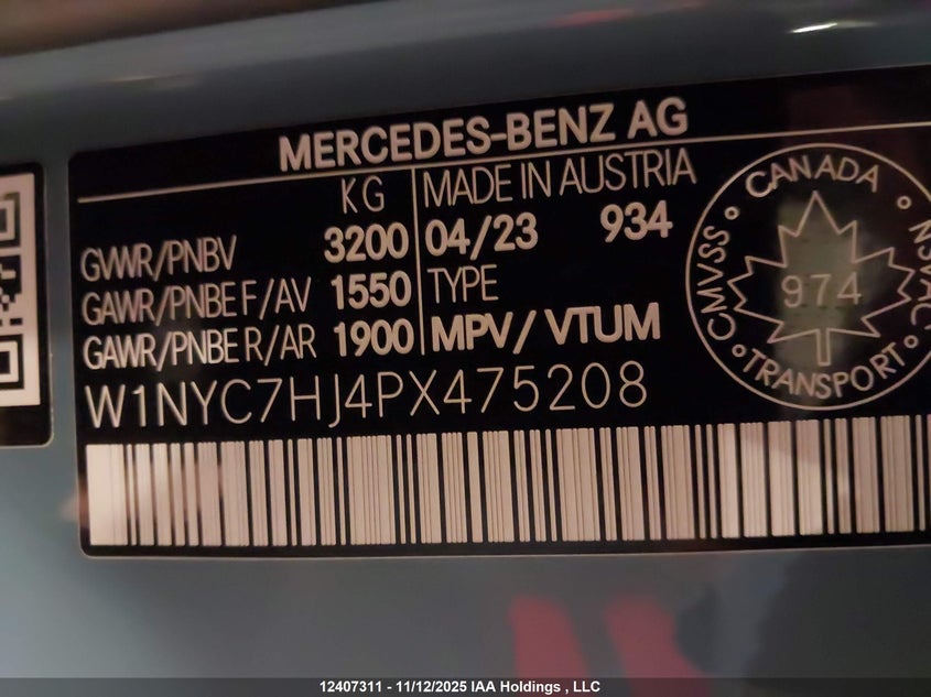 W1NYC7HJ4PX475208 2023 MERCEDES-BENZ G-KLASSE AMG photo no. 9