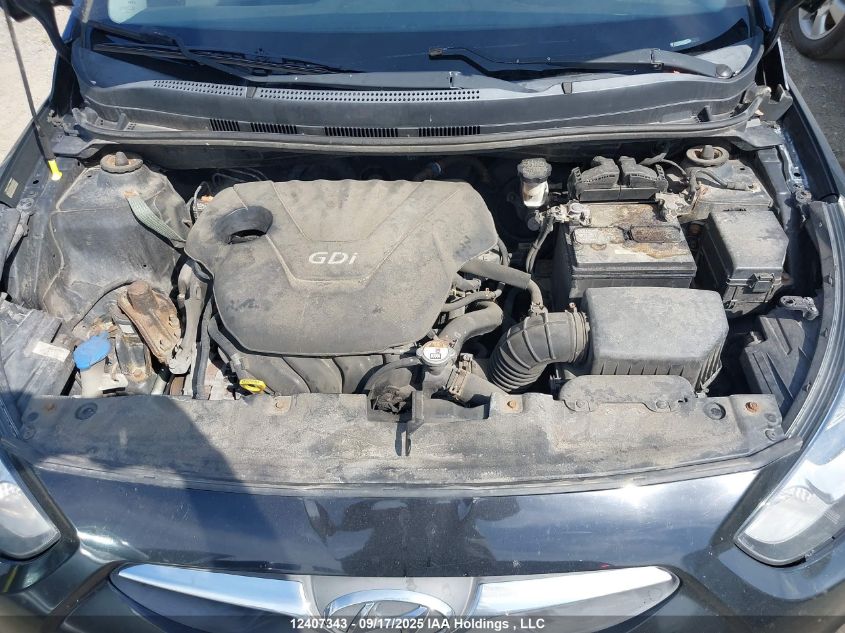 2013 Hyundai Accent Gl VIN: KMHCT5AE7DU065255 Lot: 12407343