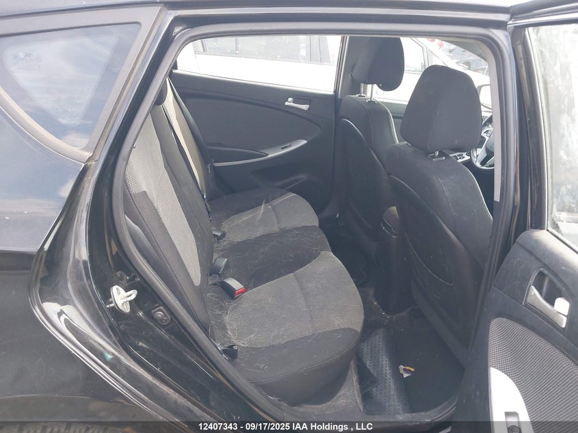 2013 Hyundai Accent Gl VIN: KMHCT5AE7DU065255 Lot: 12407343