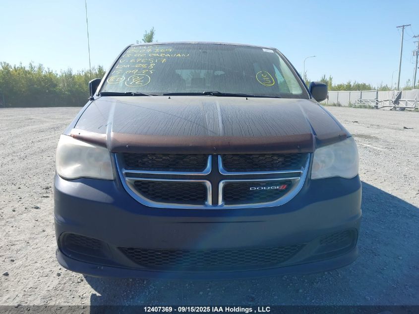 2013 Dodge Grand Caravan VIN: 2C4RDGBG5DR672517 Lot: 12407369
