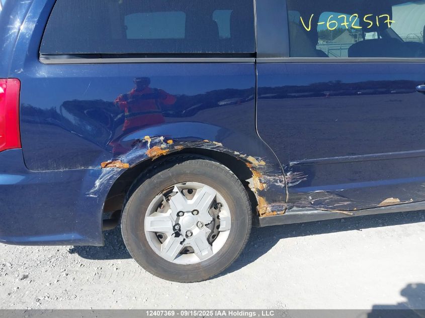 2013 Dodge Grand Caravan VIN: 2C4RDGBG5DR672517 Lot: 12407369