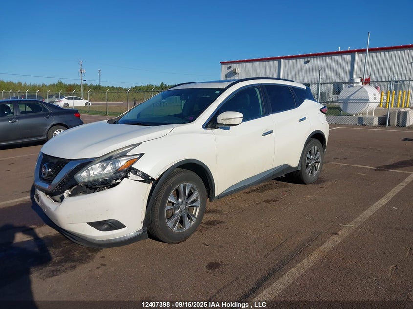 5N1AZ2MH3FN205387 2015 NISSAN MURANO photo no. 2