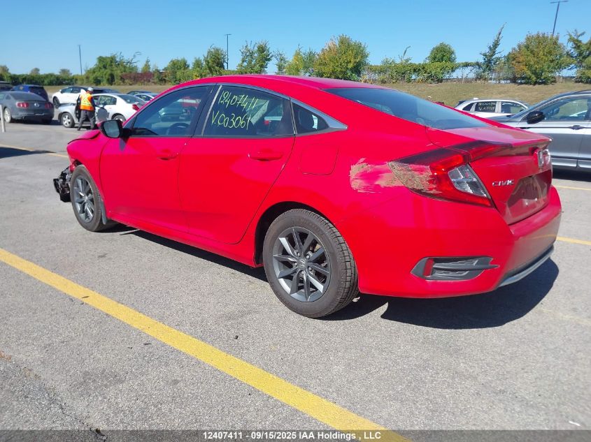 2021 Honda Civic Ex VIN: 2HGFC2F75MH003061 Lot: 12407411