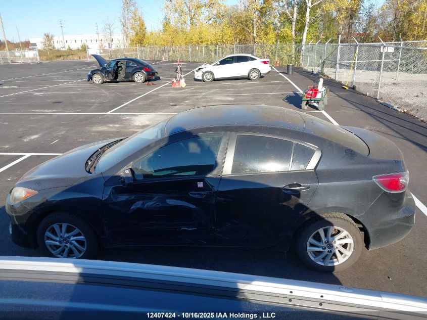 2013 Mazda 3 I VIN: JM1BL1V79D1809122 Lot: 12407424