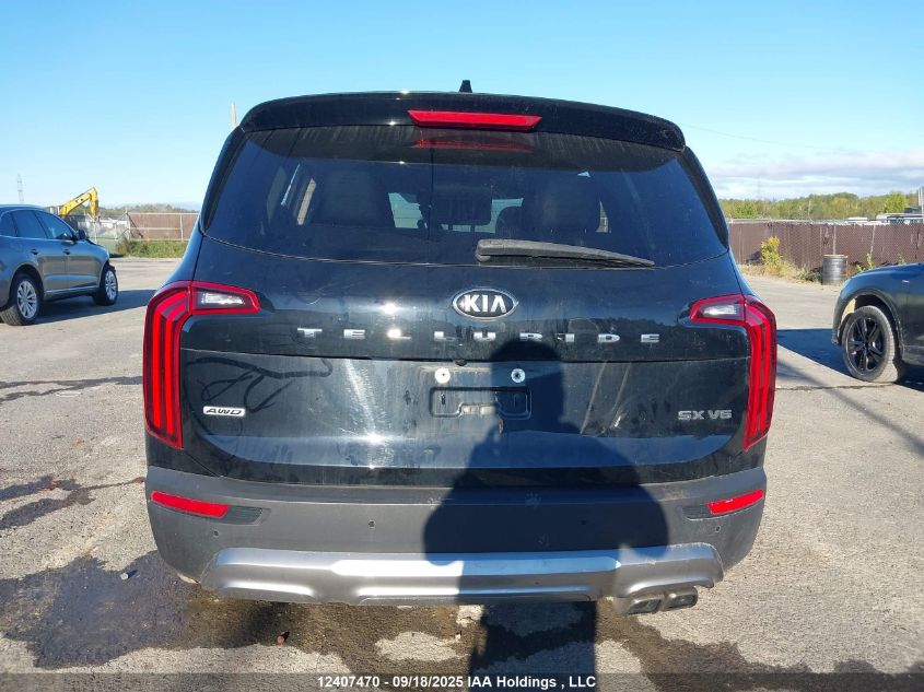2020 Kia Telluride Sx VIN: 5XYP5DHC3LG038195 Lot: 12407470