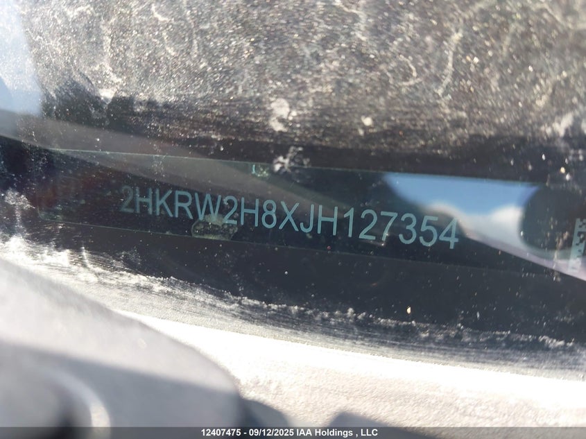 2HKRW2H8XJH127354 2018 HONDA CR-V photo no. 9