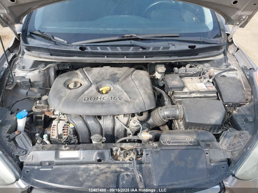 2012 Hyundai Elantra Gls/Limited VIN: 5NPDH4AE3CH088481 Lot: 12407480