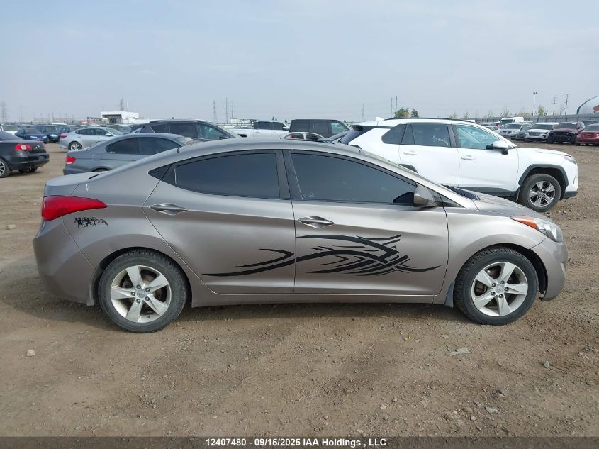 2012 Hyundai Elantra Gls/Limited VIN: 5NPDH4AE3CH088481 Lot: 12407480