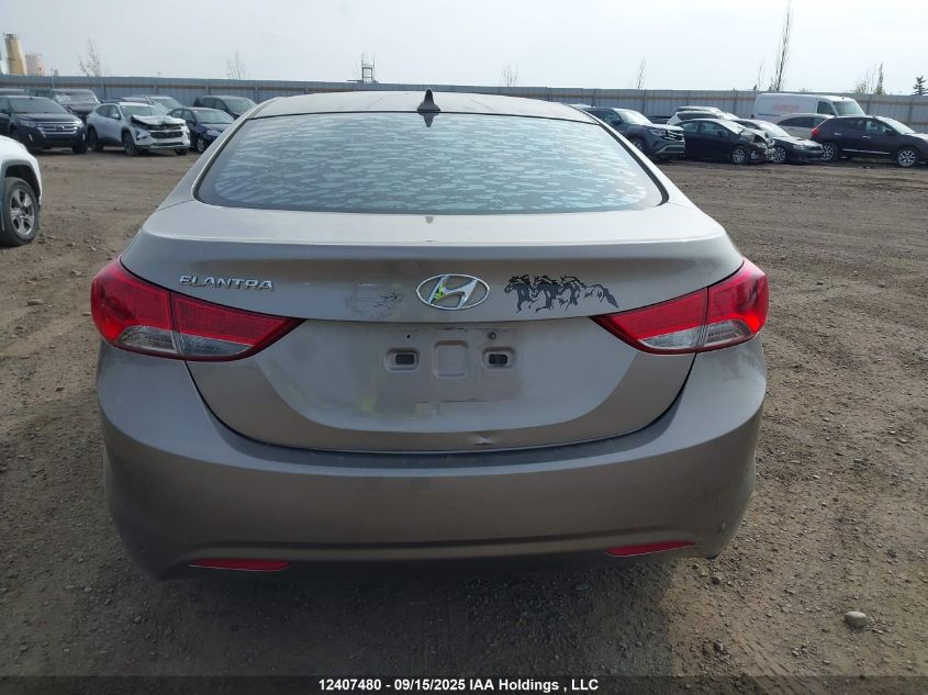 2012 Hyundai Elantra Gls/Limited VIN: 5NPDH4AE3CH088481 Lot: 12407480