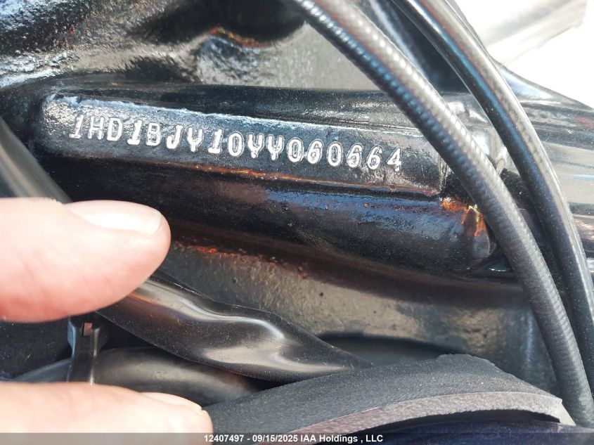 2000 Harley-Davidson Flstc VIN: 1HD1BJY10YY060664 Lot: 12407497