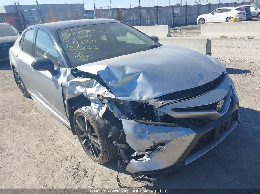 4T1B61HK6JU123990 2018 Toyota Camry Xse auction photo 1