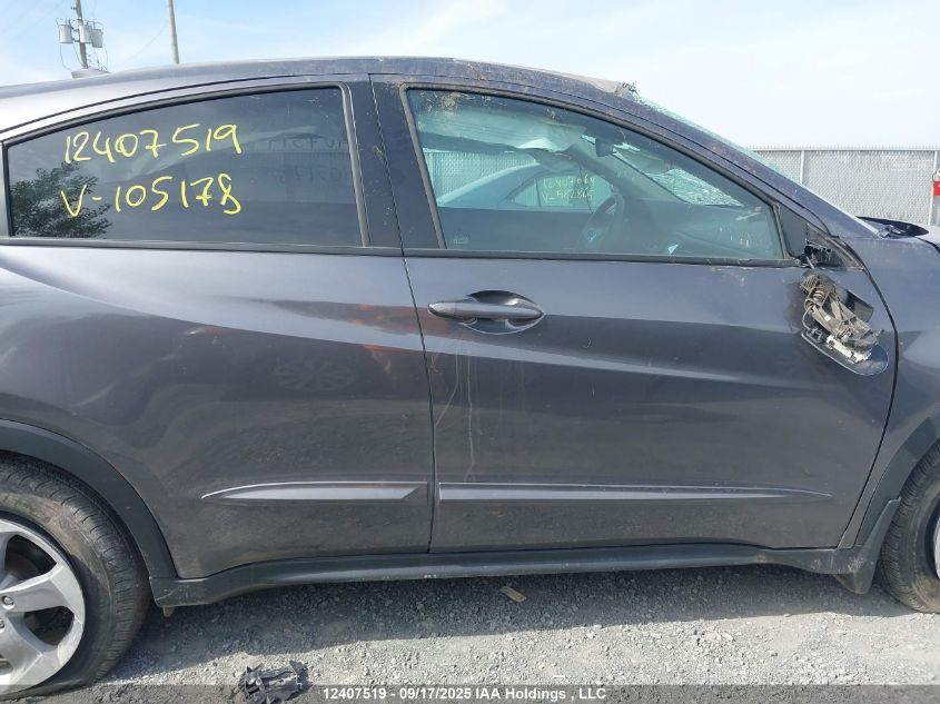 2020 Honda Hr-V Lx VIN: 3CZRU6H34LM105178 Lot: 12407519