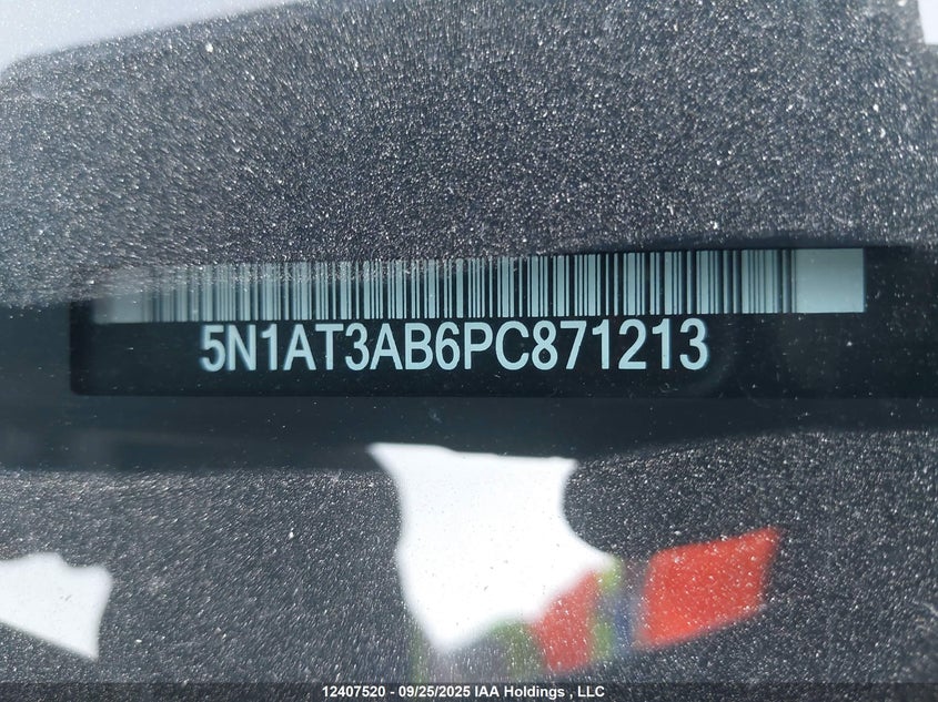2023 Nissan Rogue S VIN: 5N1AT3AB6PC871213 Lot: 12407520