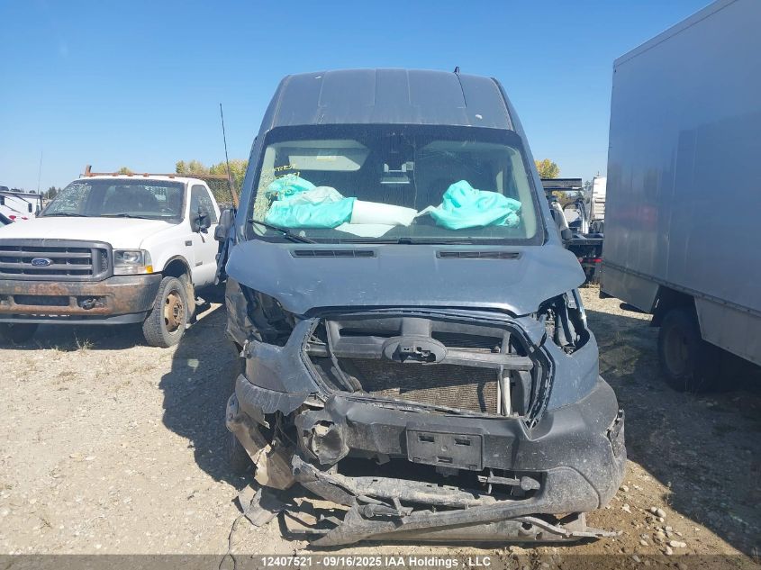 2022 Ford Transit T-250 VIN: 1FTBR3U80NKA27467 Lot: 12407521