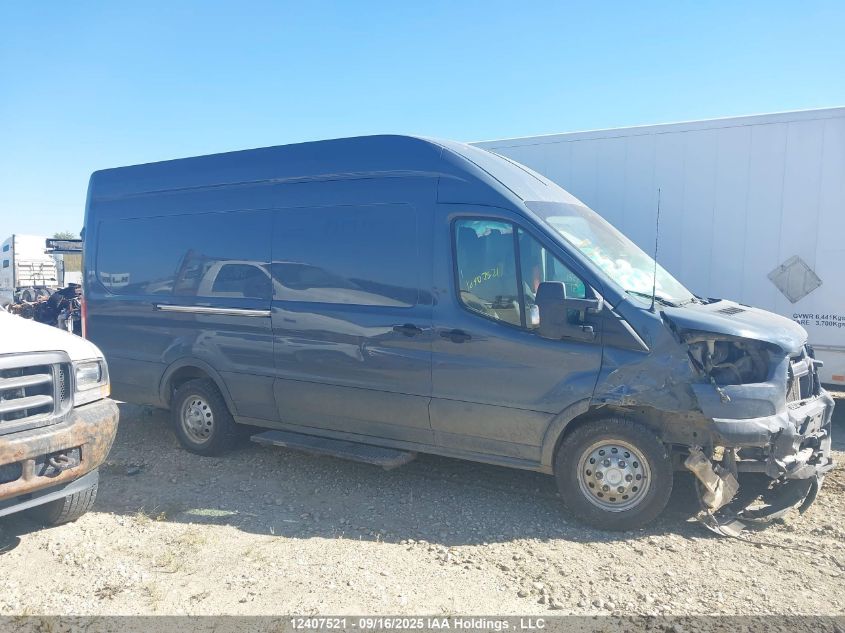 2022 Ford Transit T-250 VIN: 1FTBR3U80NKA27467 Lot: 12407521