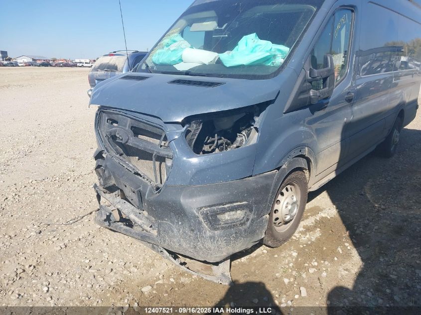 2022 Ford Transit T-250 VIN: 1FTBR3U80NKA27467 Lot: 12407521