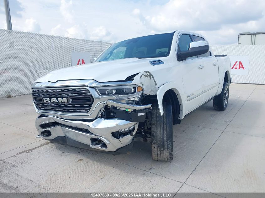 2021 Ram 1500 Limited VIN: 1C6SRFHTXMN627742 Lot: 12407539