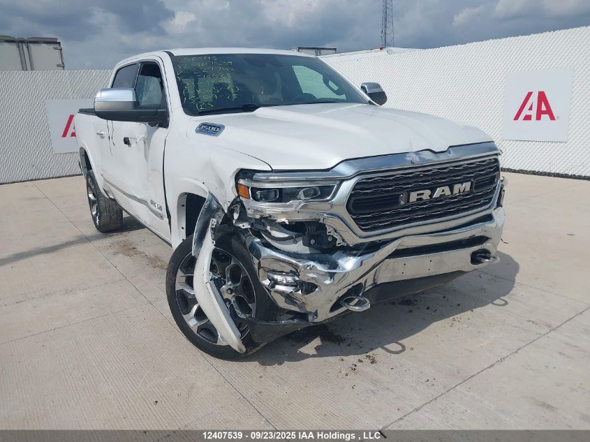 2021 Ram 1500 Limited VIN: 1C6SRFHTXMN627742 Lot: 12407539