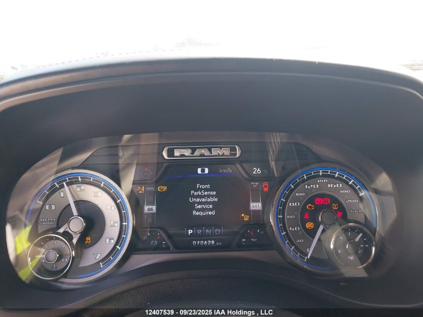 2021 Ram 1500 Limited VIN: 1C6SRFHTXMN627742 Lot: 12407539