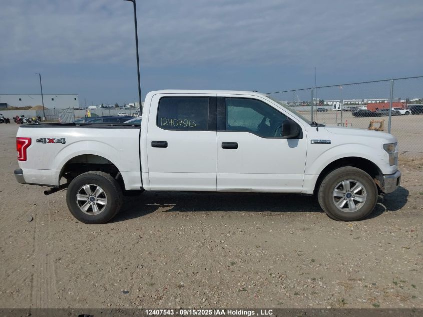 2016 Ford F150 Supercrew VIN: 1FTEW1EF8GFD27180 Lot: 12407543