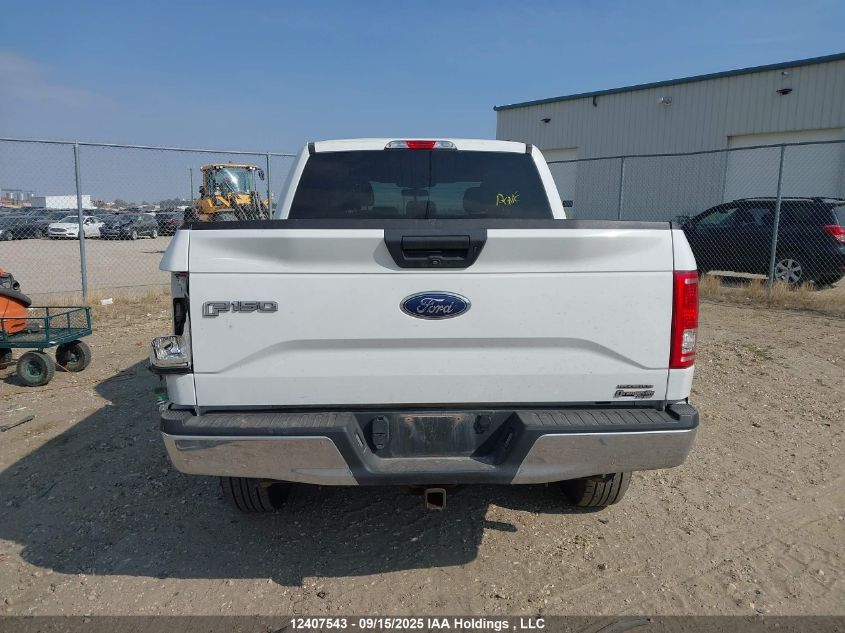 2016 Ford F150 Supercrew VIN: 1FTEW1EF8GFD27180 Lot: 12407543