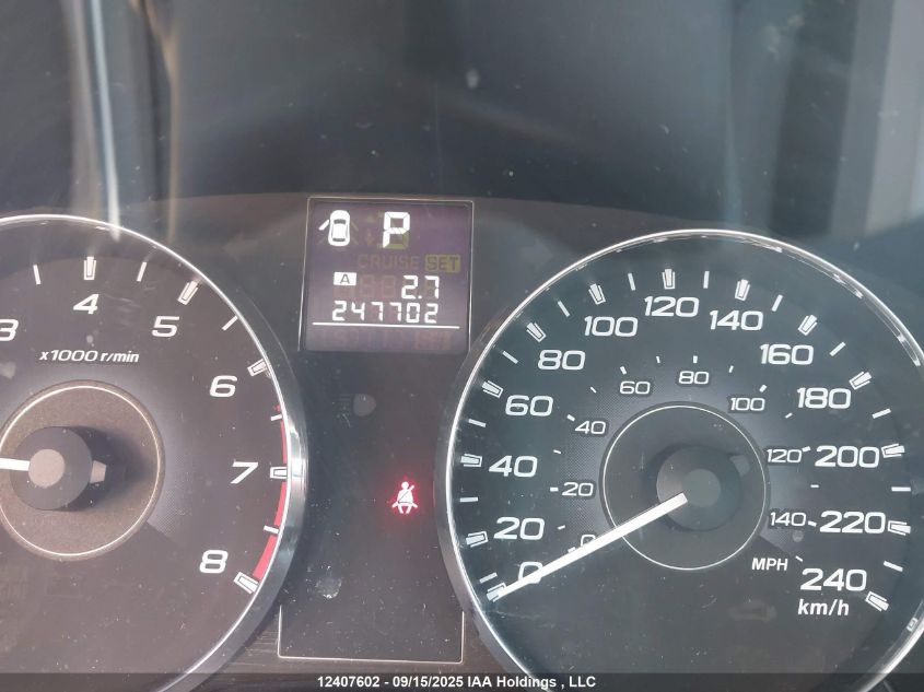 2012 Subaru Outback 2.5I Premium VIN: 4S4BRGBC0C3281634 Lot: 12407602