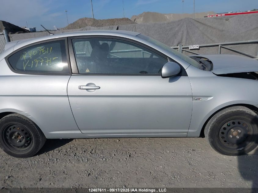 2010 Hyundai Accent Se VIN: KMHCN3BC6AU177715 Lot: 12407611