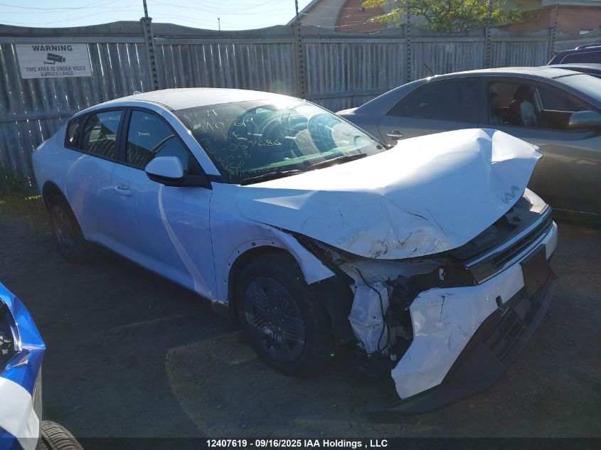 2025 Kia K4 Lx/Lxs VIN: 3KPFT4DE1SE057686 Lot: 12407619