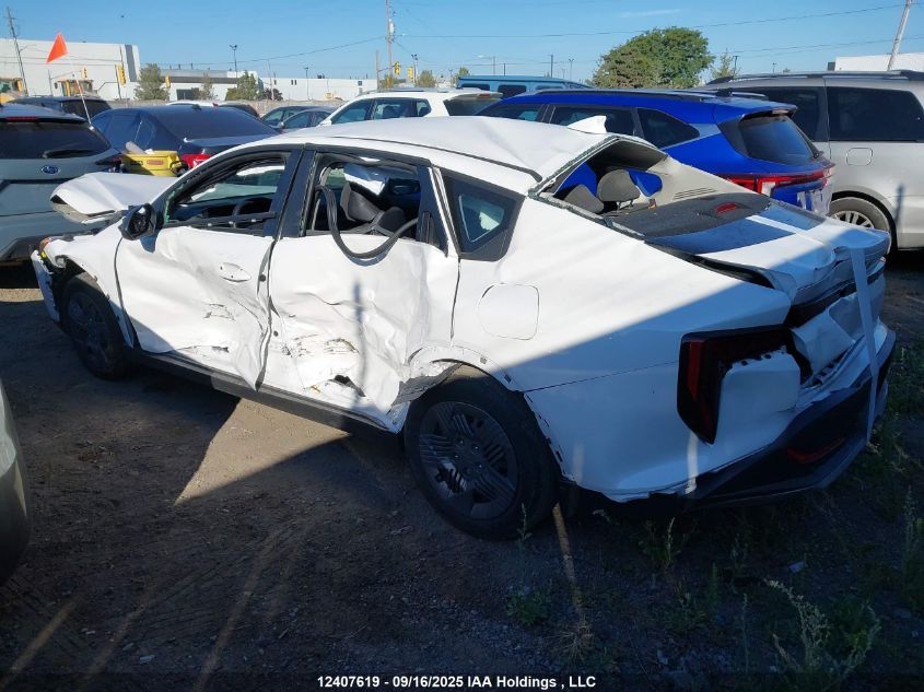 2025 Kia K4 Lx/Lxs VIN: 3KPFT4DE1SE057686 Lot: 12407619