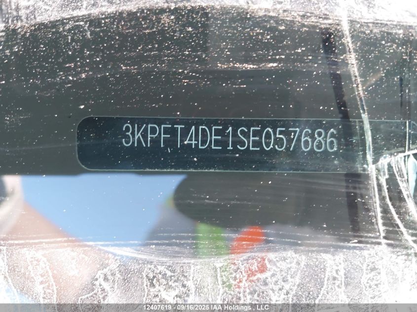 2025 Kia K4 Lx/Lxs VIN: 3KPFT4DE1SE057686 Lot: 12407619