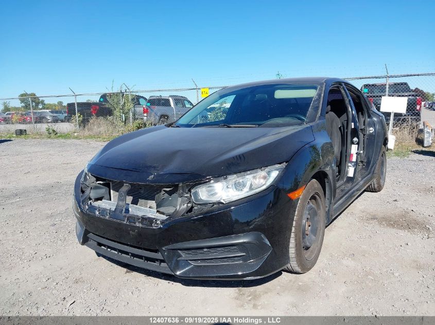 2016 Honda Civic Lx VIN: 2HGFC2F58GH031732 Lot: 12407636