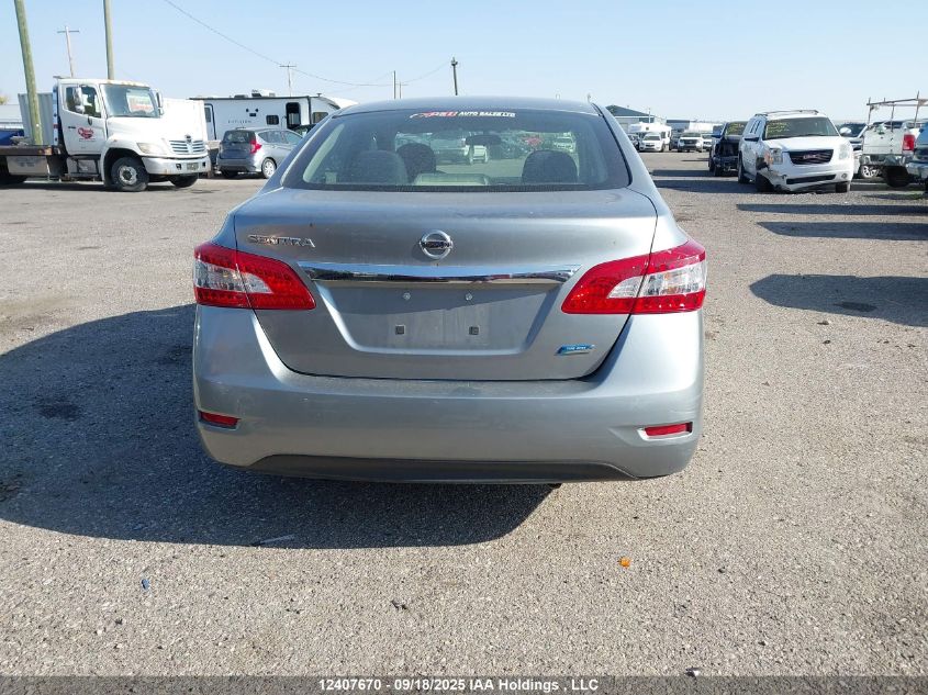 2013 Nissan Sentra 1.8 S/1.8 Sv VIN: 3N1AB7APXDL647004 Lot: 12407670