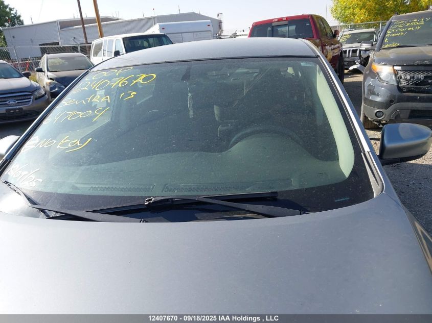 2013 Nissan Sentra 1.8 S/1.8 Sv VIN: 3N1AB7APXDL647004 Lot: 12407670