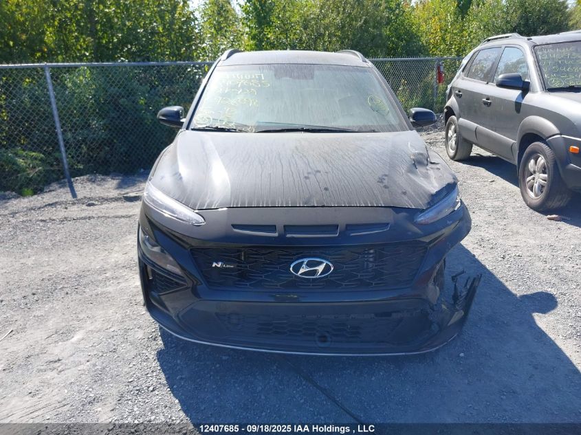 2022 Hyundai Kona N Line VIN: KM8K3CA35NU926898 Lot: 12407685