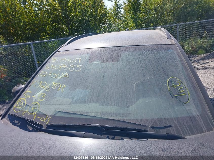 2022 Hyundai Kona N Line VIN: KM8K3CA35NU926898 Lot: 12407685