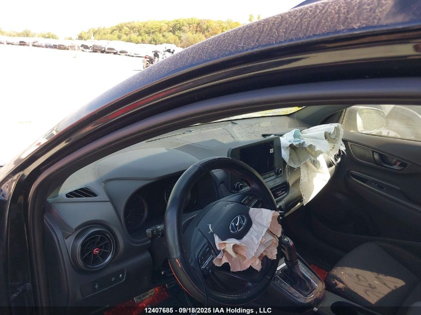 2022 Hyundai Kona N Line VIN: KM8K3CA35NU926898 Lot: 12407685