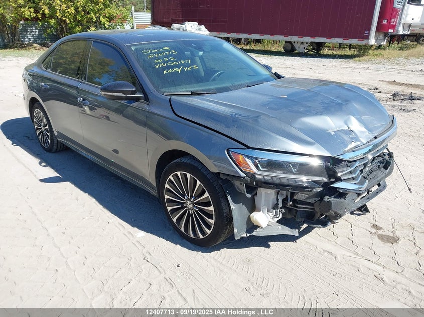 2022 VOLKSWAGEN PASSAT SEDAN 2.0L I-4 DI, DOHC, VVT, TURBO, 174HP