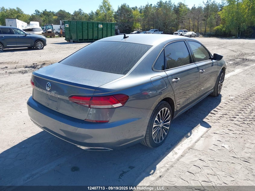 2022 VOLKSWAGEN PASSAT SEDAN 2.0L I-4 DI, DOHC, VVT, TURBO, 174HP