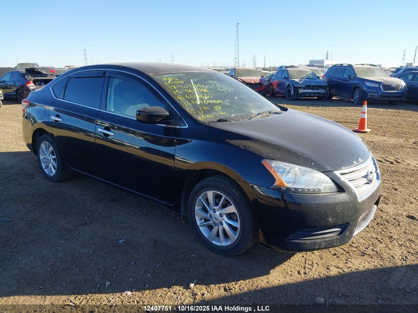 3N1AB7AP4FL664660 2015 Nissan Sentra 1.8 S/1.8 Sl/1.8 Sr/1.8 Sv auction photo 1