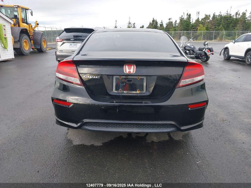 2014 Honda Civic Lx VIN: 2HGFG3A46EH002803 Lot: 12407779